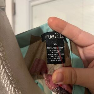 Rue21 Multicolor Top XL
